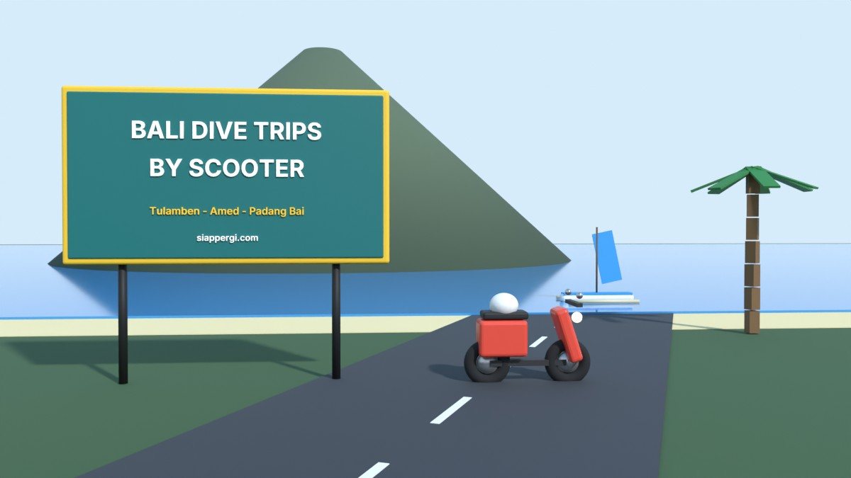 Bali Dive Trips by Scooter: Tulamben, Amed, Padang Bai & Menjangan
