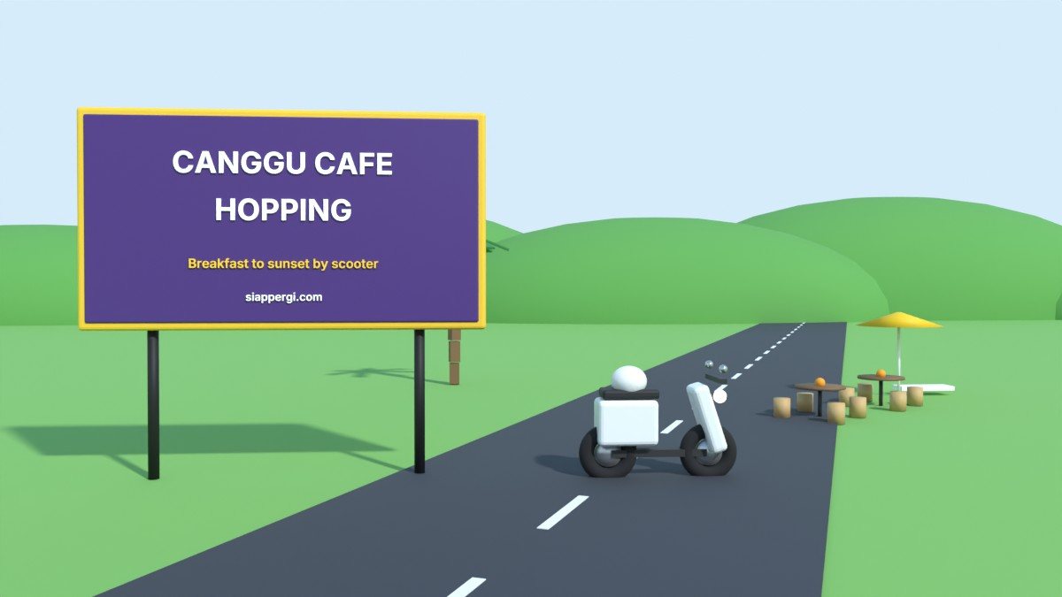 Canggu Café Hopping by Scooter: Areas, Parking & a Relaxed Day Plan