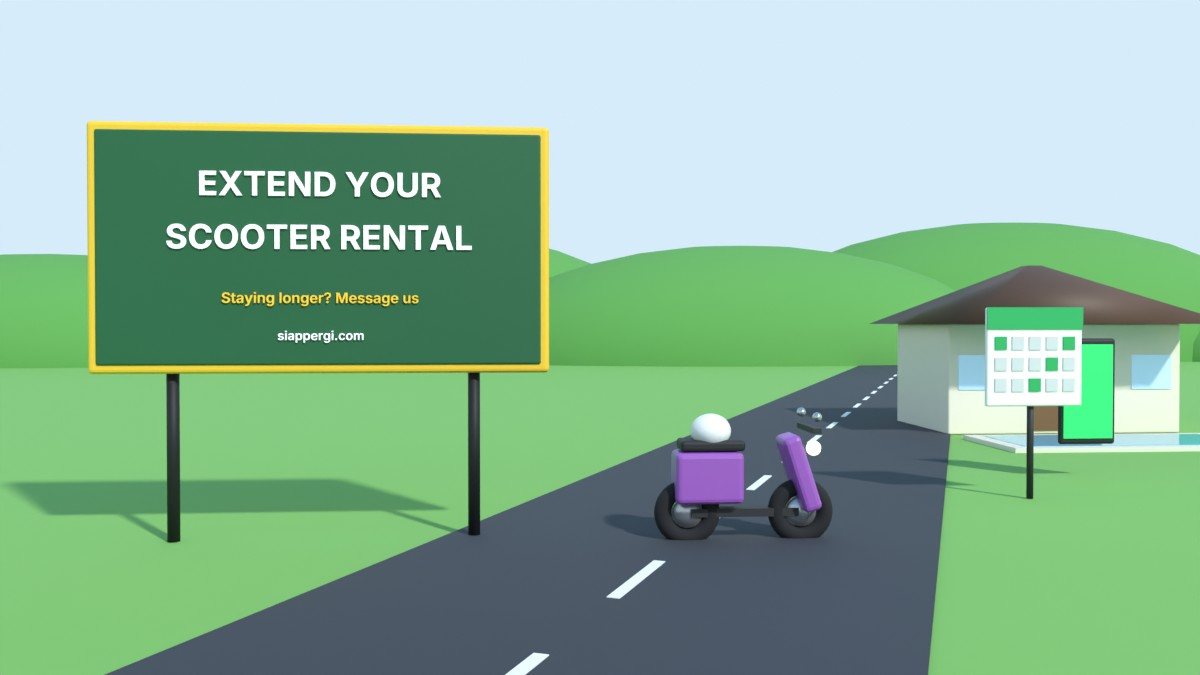 How to Extend Your Scooter Rental in Bali (and When a Weekly or Monthly Rate Is Cheaper)